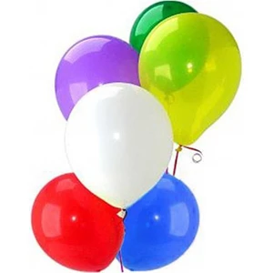 PartiStok Karışık Renkli Balon 25 Adet