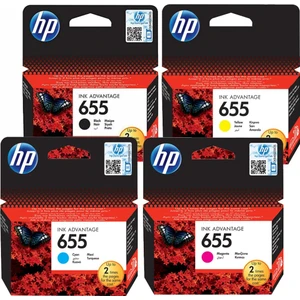 Hp 655 Siyah,Mavi,Sarı,Kırmızı Avantaj Paket