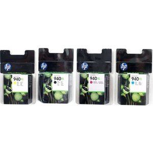 Hp 940Xl Siyah,Sarı,Kırmızı,Mavi 4 Renk Avantaj Paket