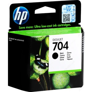 Hp 704 Siyah Orijinal Kartuş