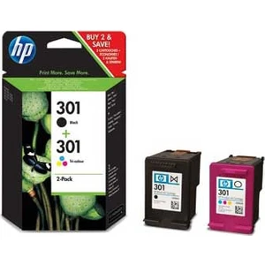 Hp 301-Cr340E Orijinal Siyah Ve Renkli Kartuş 2'Li Paket