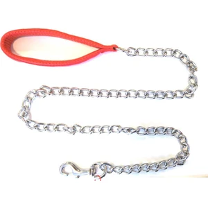 Köpek Gezdirme Zinciri 3mm*120 Cm Kırmızı