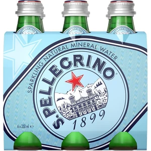 San Pellegrino Doğal Minarelli Su 6 Adet x 250 ml