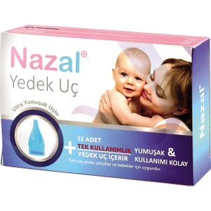 Burun Aspiratörü Yedek Uç 12'li