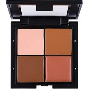 Yumuşak Dokulu 4'lü Tüm Yüz Kontür Paleti (Açık Ton) - Contour Palette - 001 Light - 8690604370788