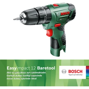 EasyImpact 12 Baretool (Akü ve Şarj Cihazı Dahil Değil)  Akülü Vidalama