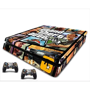 PS4 Slim GTA Sticker Seti