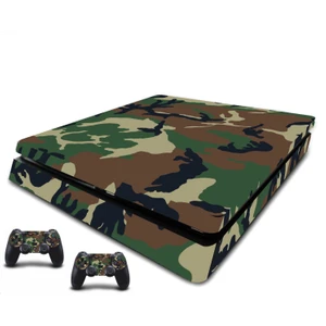 PS4 Slim Kamuflaj 2 Sticker Seti
