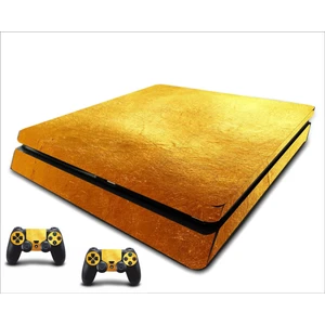 PS4 Slim Gold Sticker Seti