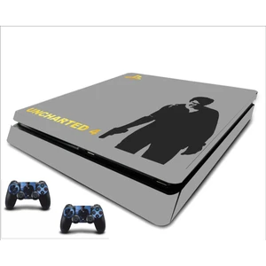 PS4 Slim Uncharted4 Sticker Seti