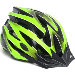 Kask Yol-MTB MV-29 Plus Vizörlü Siyah-Yeşil L