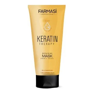 Keratin Therapy Onarıcı Saç Maskesi 200 ml - Evde Profesyonel Bakım ile Saçlarınızı Pürüzsüz ve Parlak Hale Getirin