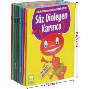 Minik Kahramanlardan Büyük Sözler Serisi  (10 Kitap, 1. Ve 2. Sınıflar İçin) - Emine Korkmazer