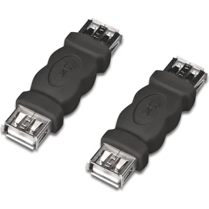 Usb Adaptörü, Usb A Dişi - Usb A Dişi, Usb 2.0 Uyumlu, Ul, Siyah Renk