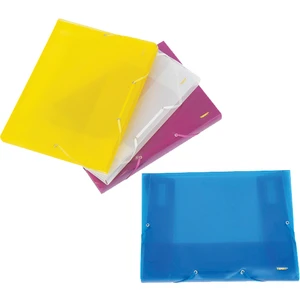 Kutu Klasör Lastikli Kırmızı