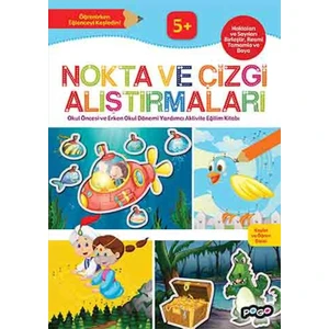Nokta Ve Çizgi Alıştırmaları Keşfet Ve Öğren Dizisi