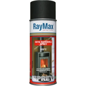 RayMax Sprey Boya Isıya Dayanıklı Siyah 690