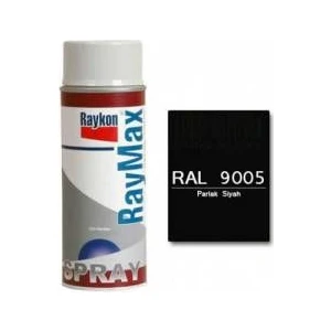 RayMax Sprey Boya Parlak Siyah 9005