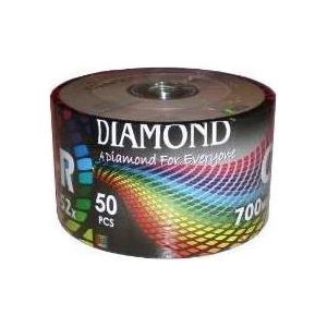 DİAMOND CD-R 700 Mb 80 Min 52X Boş Cd 50'li Paket