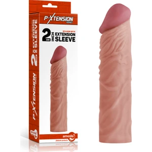 Gerçek Ten Dokusunda Ekstra Uzun Penis Kılıfı