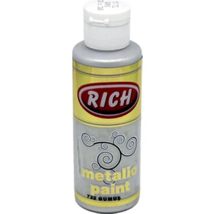 Metalik Akrilik Boya 130Cc. N:732 Gümüş