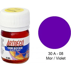 Cam Boyası 25Ml - Mor