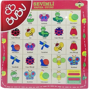 Ahşap Puzzle Hayvanlarhafıza Oyunu Bj-53Ap0062