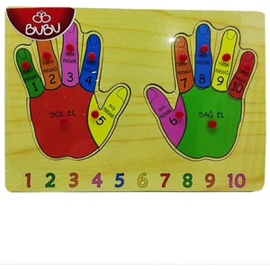 Ahşap Puzzle Parmaklar Bj-53Ap0056