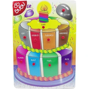 Ahşap Puzzle Renkler Bj-53Ap0055