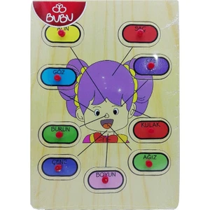 Ahşap Puzzle Yüz Bj-53Ap0052