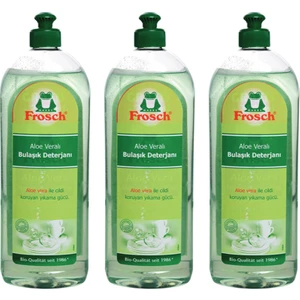 Bulaşık Losyonu Aloeveralı 750 ml x 3 Adet