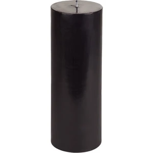 Mumvemum 10X25 Siyah Silindir Mum