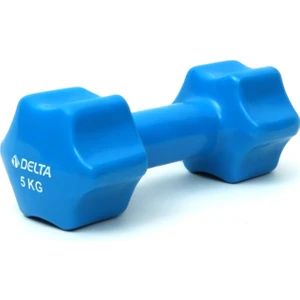 5 Kg x 1 Adet Deluxe Pvc Kaplama Mavi Demir Dambıl