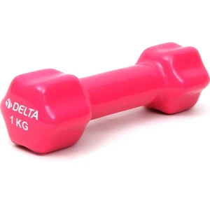 1 Kg x 1 Adet Deluxe Pvc Kaplama Fuşya Demir Dambıl