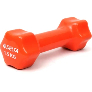 1,5 Kg x 1 Adet Deluxe Pvc Kaplama Turuncu Demir Dambıl