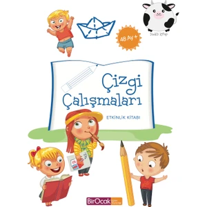 Çizgi Çalışmaları Etkinlik Kitabı (48 Ay) - Elif Alkan