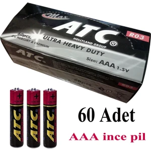 Aaa İnce Pil 60'Lı Kutu