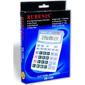 Rubenıs Hesap Makinası 14 Hane Sb-1400