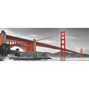 (34x96 cm) 1000'li Panoramik Yapboz San Francisco