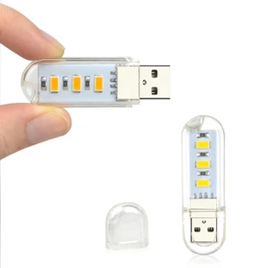 Taşınabilir Mini Flash Usb Led Işık Lamba Gece Lambası