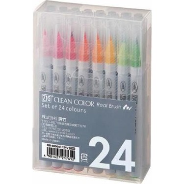 Zig Clean Color Real Brush Rb-6000At/24V 24 Lü Fiyatı