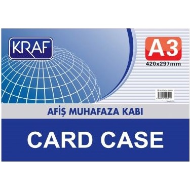 Kraf Afiş Muhafaza Kabı A3 420x297mm Evrak Düzenleyici Dosya Fiyatı