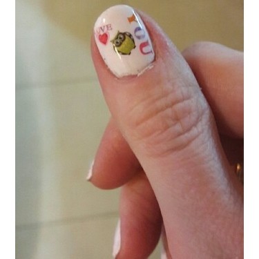 Hane14 Love You Melekler Ayiciklar Nail Art Tirnak Sticker Fiyati