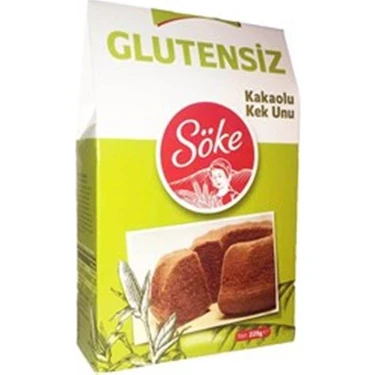 Söke Kakaolu Kek Unu Glutensiz 225