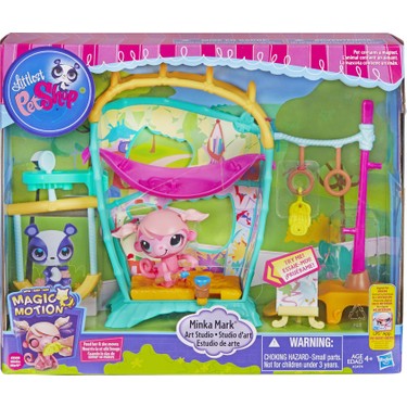 littlest pet shop hareketli minis eglence evi fiyati