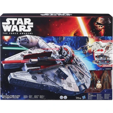 Millennium falcon on sale action figure