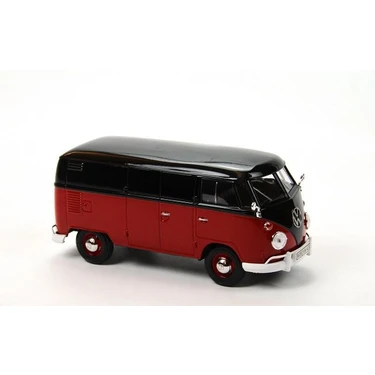 FR] MOTORMAX VW TYPE 2 (T1) DELIVERY VAN FLOWER POWER 1:24 - MTM79563