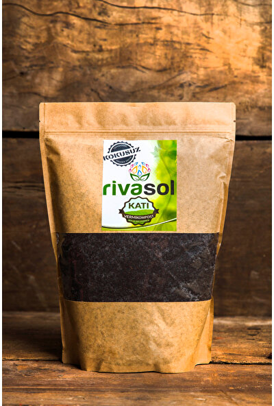 Rivasol® Organik Solucan Gübresi 1 Kg / Doğa Dostu Craft Paket