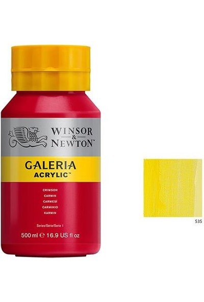 Winsor & Newton Galeria Akrilik Boya 500Ml - Process Cyan 535