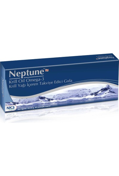 Nko Neptune Krill Oil Omega-3 Krill Yağı 60 Kapsül